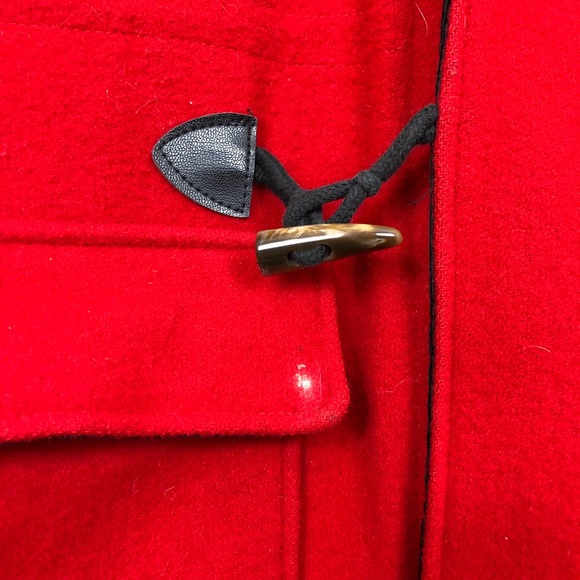 Vintage Woolrich Wool Duffle Coat Sz L - Picture 6 of 16